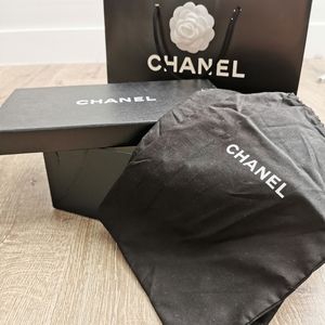 Chanel Shoe Box, Dust Bag, Shopping Bag